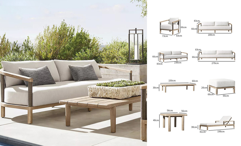 Sofa and Table Set